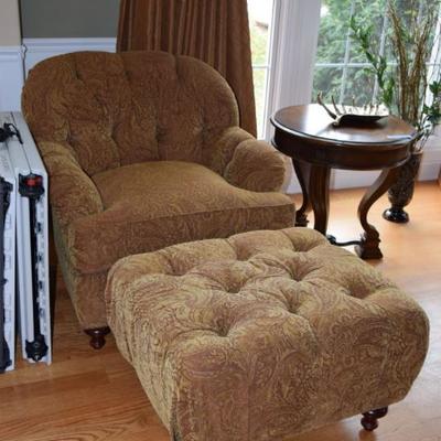 Chair & Ottoman