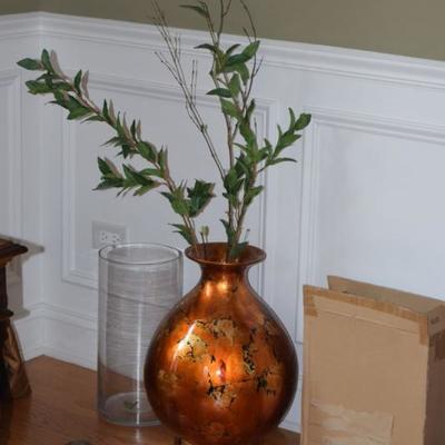 Vases & Artificial Greenery