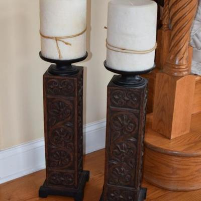 Candle Holders & Candles