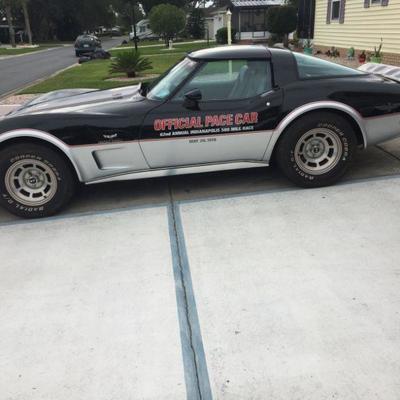 1978 Indy Pace Car
