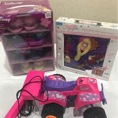 Disney Dress Up Shoes, Doll ATV, Barbie Vanity Set