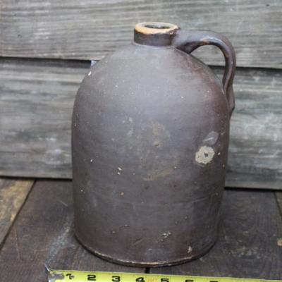Old Brown Whiskey Jug