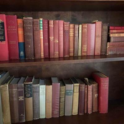 Vintage Warm Colors Books