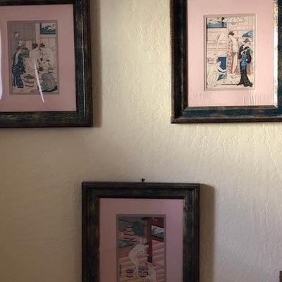 Vintage Japanese Bath Scenes
