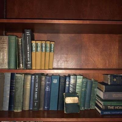 Vintage Cool Colors Books