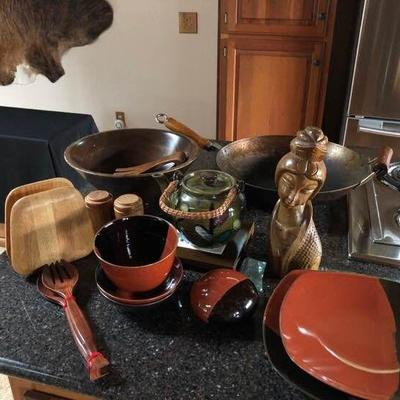 Asian and Mid Century Decor