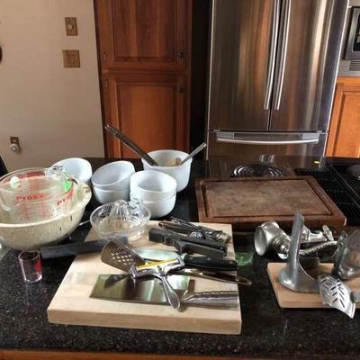 Items to cook with