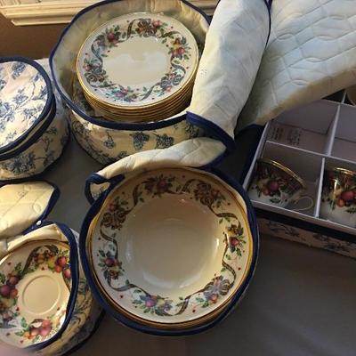 Matching set of Lenox dishes 