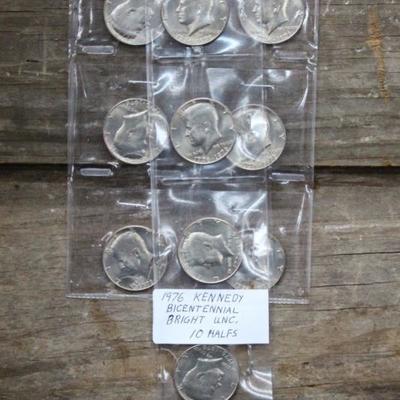 1776/1976 Kennedy Half Dollars
