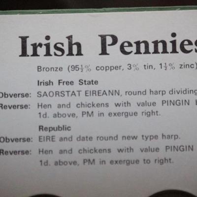 Irish Pennies 1928-1968