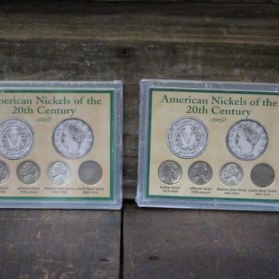 American Nickel 20th Century Sets