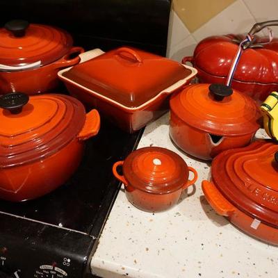 Barely Used Le Creuset Cookware
