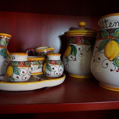 Hand Painted Serving and Kitchen Ware