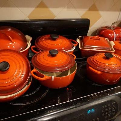 Barely Used Le Creuset Cookware