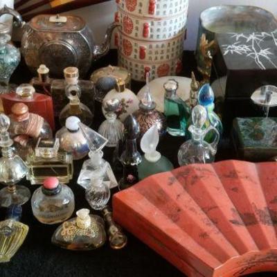Perfume bottles 