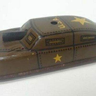 VINTAGE Army tin car 4.5 in RR5060 https://www.ebay.com/itm/113712134983