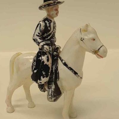 VINTAGE HOPALONG CASSIDY PLASTIC HORSE AND COWBOY RR5029 https://www.ebay.com/itm/123718366239