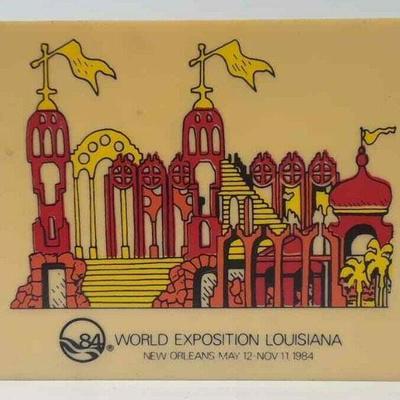 WORLD EXPO NEW ORLEANS 1984 PLASTIC BANK LA6109 https://www.ebay.com/itm/123728014058