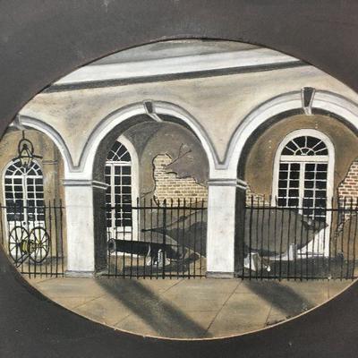 New Orleans Court Yard PT3091 https://www.ebay.com/itm/113712125214