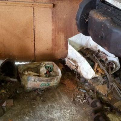 Old 1930's Chrysler engine and trans