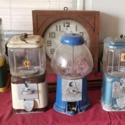 7 gum ball machines