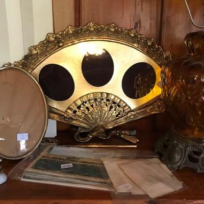 Fan frame is SOLD
Oval frame is SOLD
