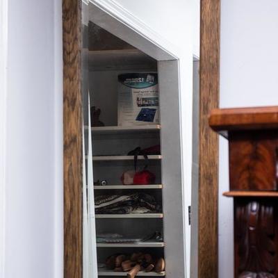 Antique wall mirror