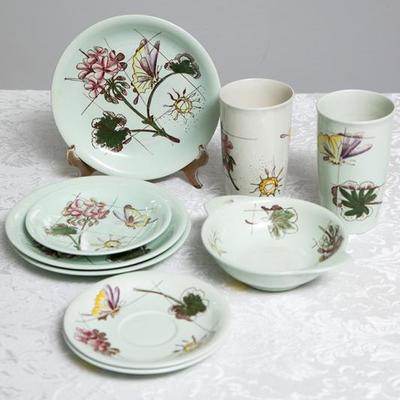 Mid Century dinnerware set