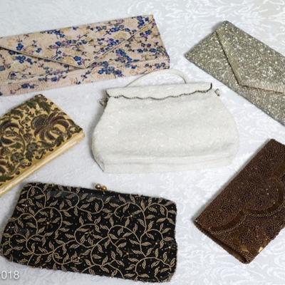 Vintage cocktail ladies handbags