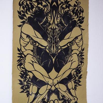 David Trimble signed print