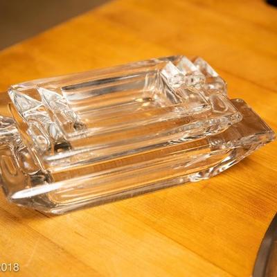 Art deco style ashtrays 