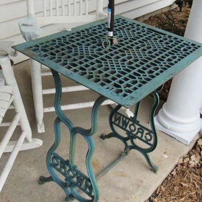 repurpose table & base