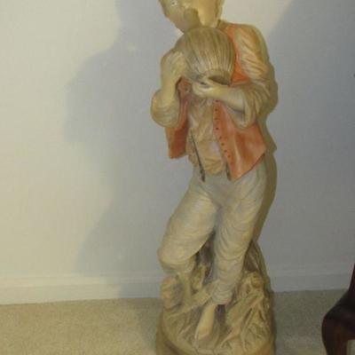 chalkware statue