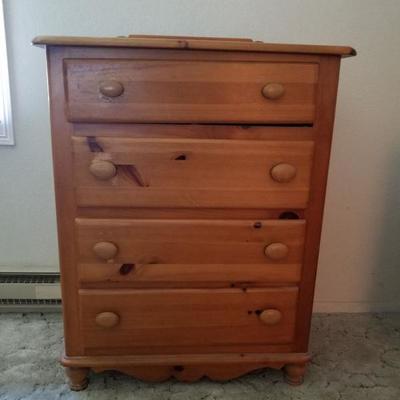 Tall Pine Chest of Drawers