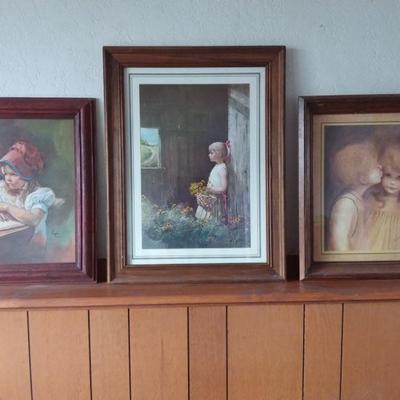 Charming Framed Prints of Children