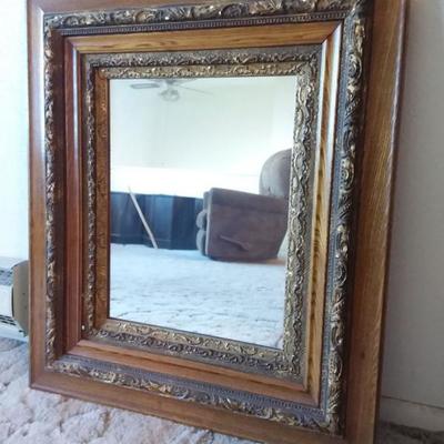 Oak Mirror