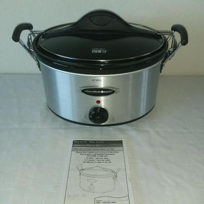 Hamilton Beach Slow Cooker