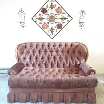 Loveseat and Decor