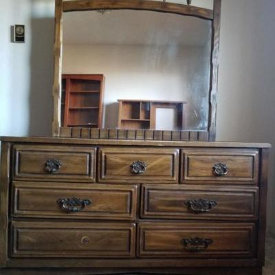 Dresser and Mirror