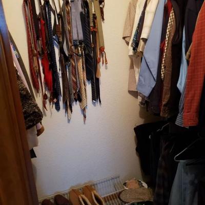 Neckties & mens clothing