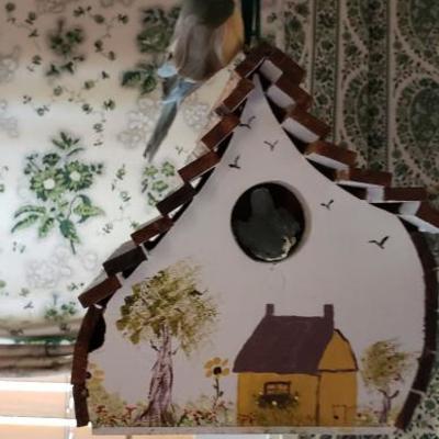 Decorative birdhouse
