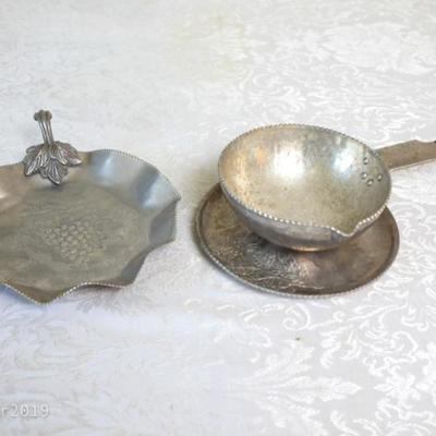Hammered hand made decors