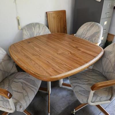 Pantry table and four chairs