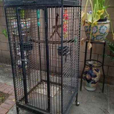 Large parrot cage