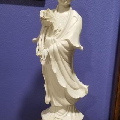 Blanche de chine large Chinese figural 