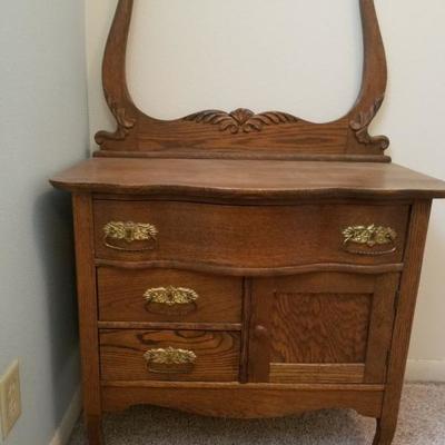 Oak Dry Sink