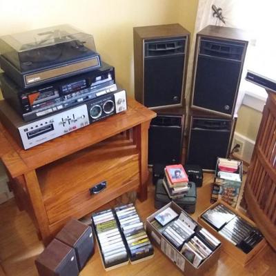 Entertainment Center w/Speakers
