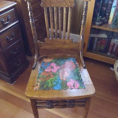 Vintage Oak Chair