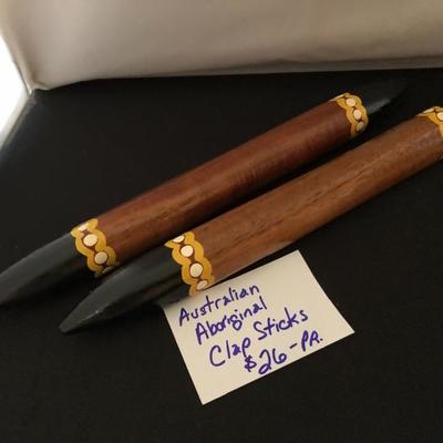 Australian Aboriginal Clap Sticks