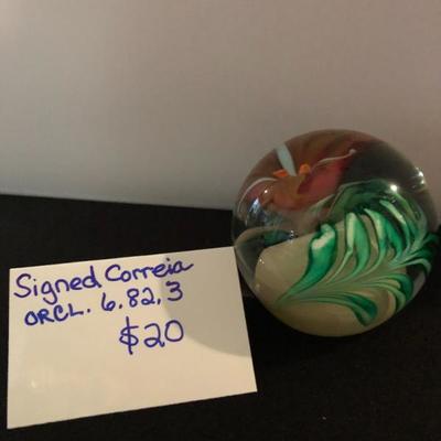Signed Correia!